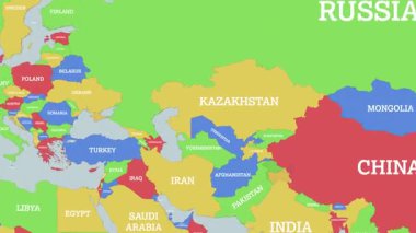 Bölgesel dinamikte hayati coğrafi öneme sahip ülkeleri gösteren ayrıntılı haritaları, önemli coğrafi konumları açıkça vurgulayan kapsamlı ve ayrıntılı haritaları inceleyin.