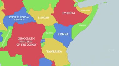 Bölgesel dinamikte hayati coğrafi öneme sahip ülkeleri gösteren ayrıntılı haritaları, önemli coğrafi konumları açıkça vurgulayan kapsamlı ve ayrıntılı haritaları inceleyin.