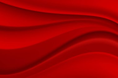 Luxury wave red abstract background