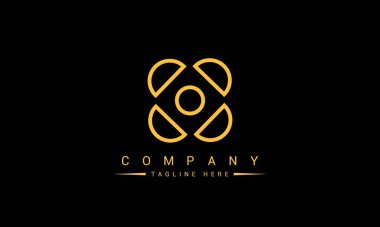 Dairesel şekilli modern yaratıcı eşsiz logo tasarımı