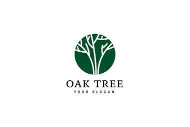 Tree Logo Icon Vector Illustration clipart