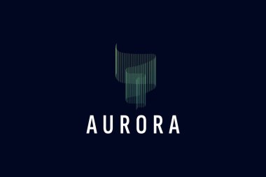 Aurora logo vektör gösterimi