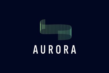 Aurora logo vektör gösterimi