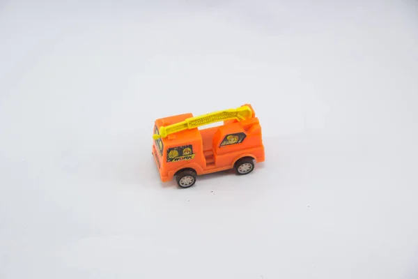 Nahaufnahme Eines Spielzeugautos Vom Typ Flaschenzug — Stockfoto