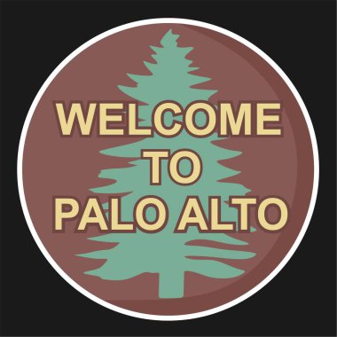 Welcome to Palo Alto sign