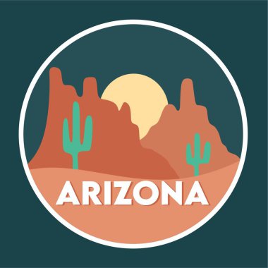 Arizona State with beautiful view 