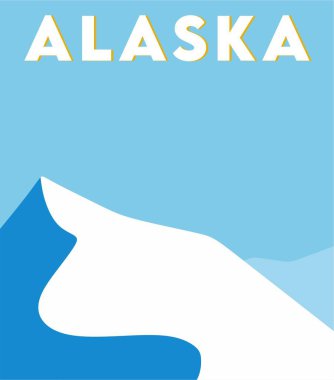 alaska state with beautiful view