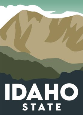Idaho State with beautiful view 