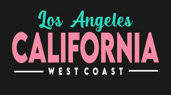 Лос Анджелес Калифорния — стоковый вектор