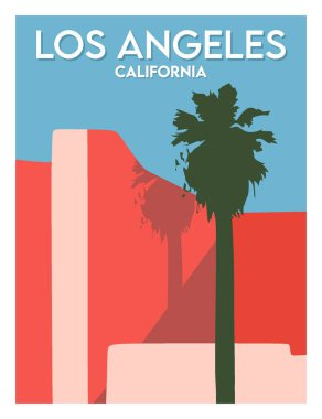 Güzel manzaralı Los Angeles California