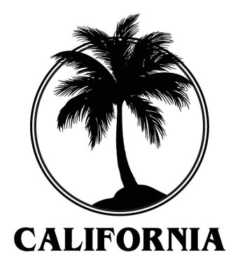 california state with white background