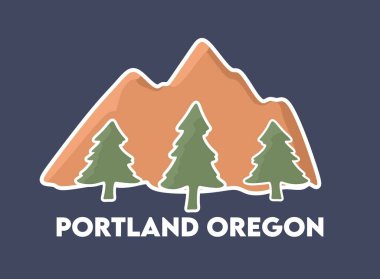 portland oregon with beautiful view