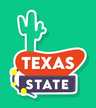 texas state with beautiful view