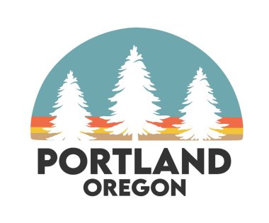 portland oregon with beautiful view