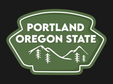 portland oregon with beautiful view