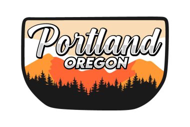 portland oregon with beautiful view