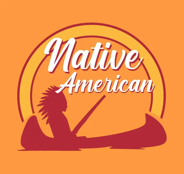 Native American Heritage Month — Διανυσματικό Αρχείο