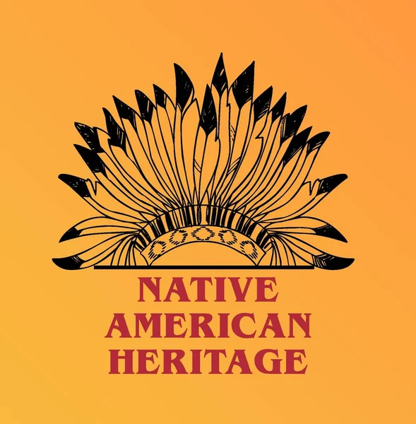 Native American Heritage Month — стоковый вектор
