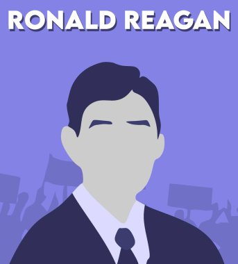 Ronald Reagan, Birleşik Devletler Başkanı.