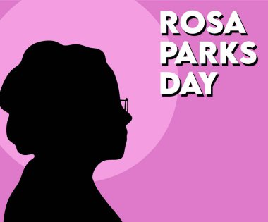 Rosa Parks Day United States clipart