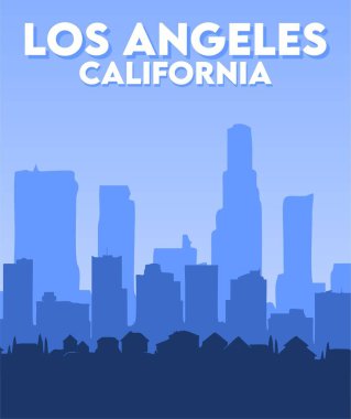 Güzel manzaralı Los Angeles California
