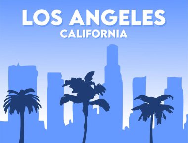 Güzel manzaralı Los Angeles California