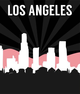Güzel manzaralı Los Angeles California