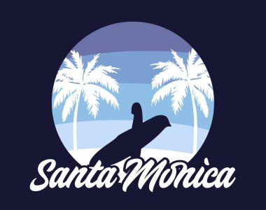 Santa Monica Plajı Kaliforniya Birleşik Devletleri
