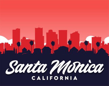 Santa Monica Plajı Kaliforniya Birleşik Devletleri