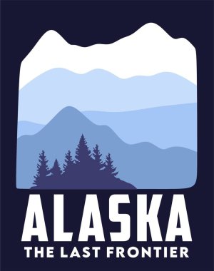 Alaska Eyaleti güzel manzaralı Birleşik Devletler