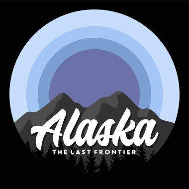 Alaska Eyaleti güzel manzaralı Birleşik Devletler