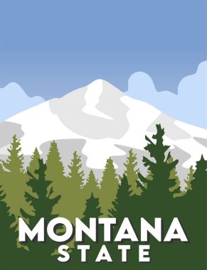 Montana Eyaleti Güzel manzaralı