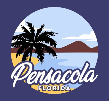 Pensacola Sahili Florida Güzel manzaralı