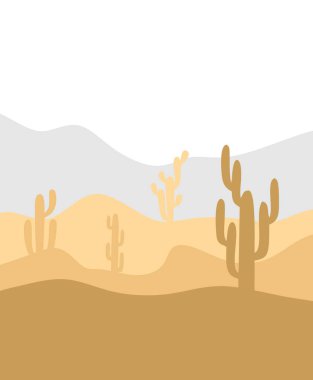 Güzel gökyüzü ve güzel doğal manzaranın silueti