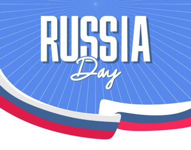Rusya bayrağıyla Rusya Gününüz kutlu olsun.