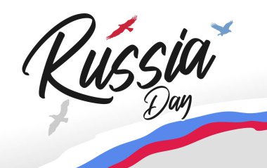 Rusya bayrağıyla Rusya Gününüz kutlu olsun.