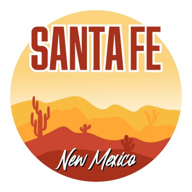 Güzel manzaralı Santa Fe New Mexico