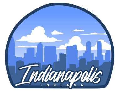 Güzel manzaralı Indianapolis İndiana