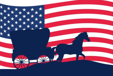 At kervanı siluetiyle öncü günün kutlu olsun.