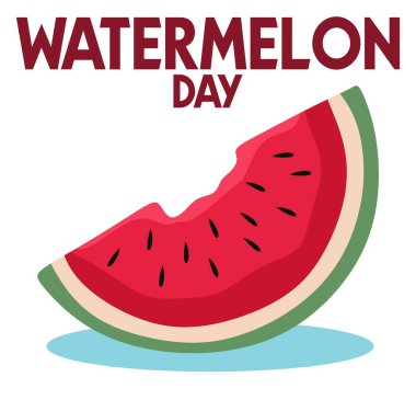 Lezzetli karpuzlu mutlu karpuz günü