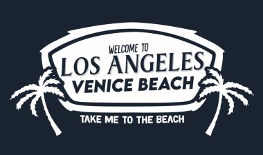 Los Angeles Venice Beach 'e hoş geldiniz.