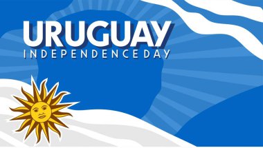 Uruguay bayrağıyla Bağımsızlık Günü