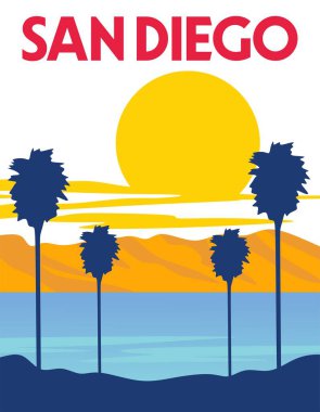 San Diego California güzel manzaralı Birleşik Devletler 