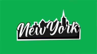 New York yeşille kaplı.