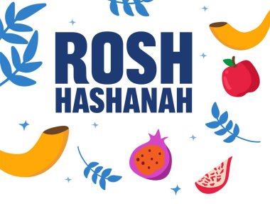 Rosh Hashanah Yahudi Yeni Yıl Meyveli