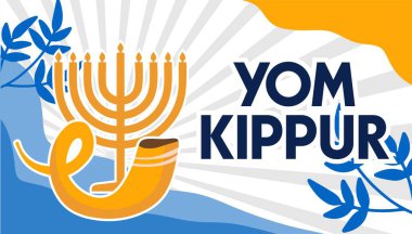 Yahudi süslemeleriyle iyi bayramlar.