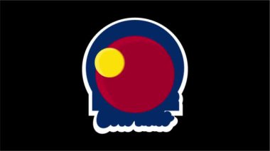 Sarı güneşli Denver Colorado