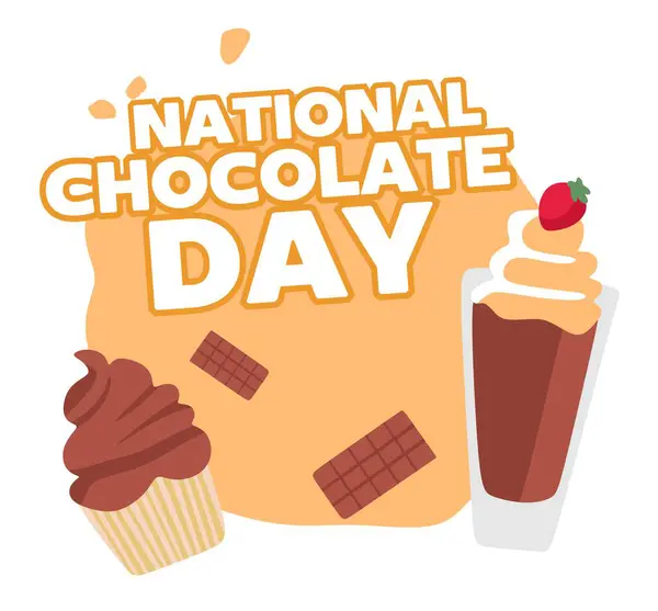 Lezzetli çikolatalı Ulusal Çikolata Günü 'n kutlu olsun.