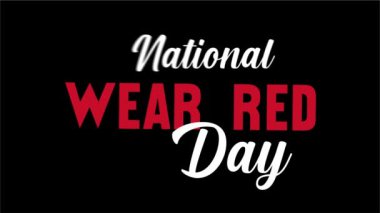 Ulusal giysi kırmızı gün kırmızı renk