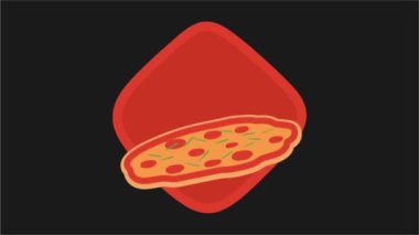 Lezzetli pizzayla Mutlu Pizza Günü